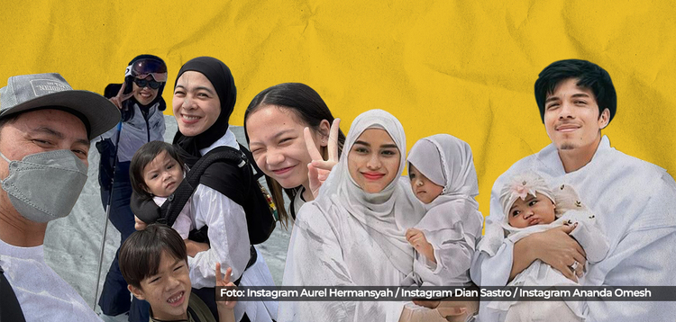 Ketika Libur Lebaran, Artis Tanah Air Pilih Pergi Kemana Sih?