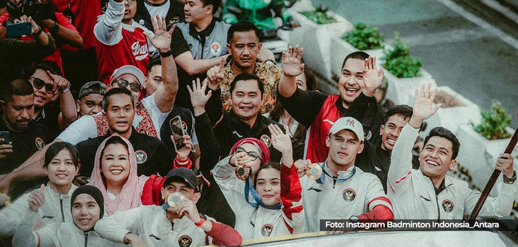 Sambut Kepulangan Atlet dari Olimpiade Paris, Ada Arak-Arakan Sampai Penyerahan Bonus